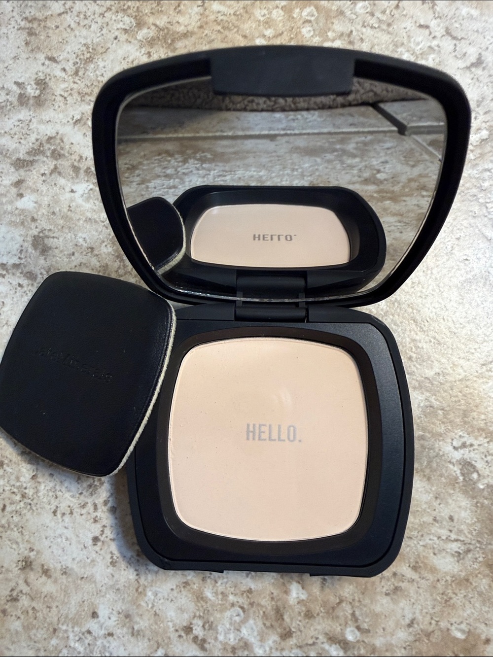 bareMinerals Black Compact translucent powder. New in box